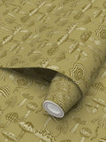 IVI - Mushroom Pattern - Gold