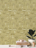 IVI - Mushroom Pattern - Gold