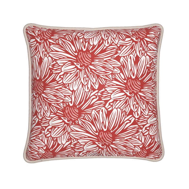 Daisy Silk Cushion