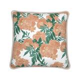 Marigold Floral Silk Cushion