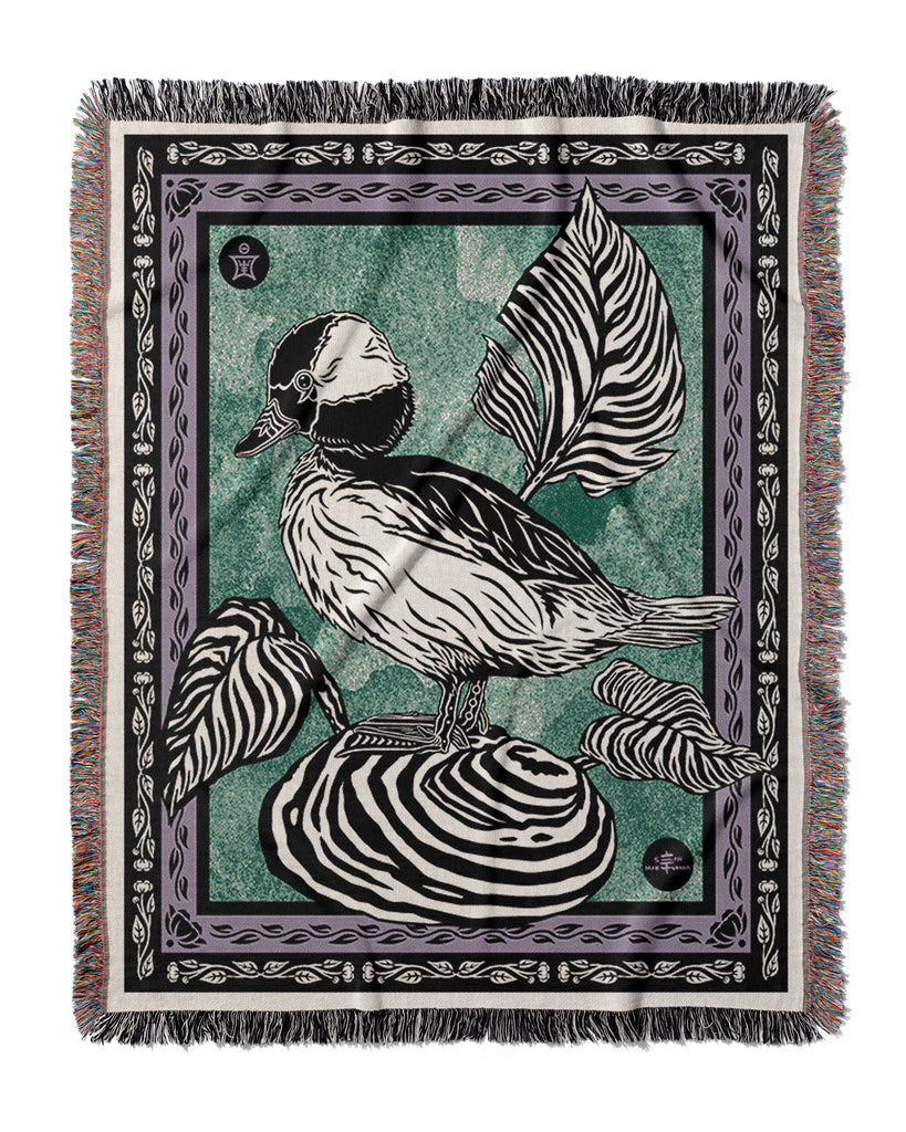 EKO - Bufflehead Duck Throw Blanket