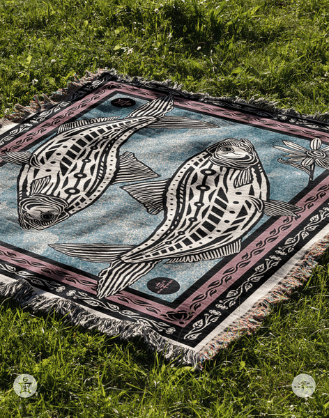 EKO - Shad Fish Throw Blanket