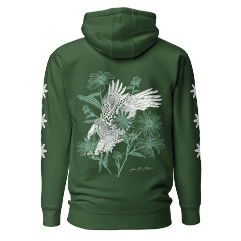 Jaguar w/ Marigold Leaves Hoodie