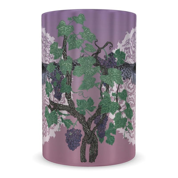 VIN - Blue Herons Silver Sun and Grape Vine - Wine Cooler