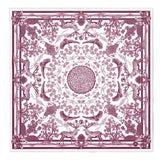 VIN - Fabric Print Red Purple - Table Cloth, Ground Cover Blanket, Wall Covering....