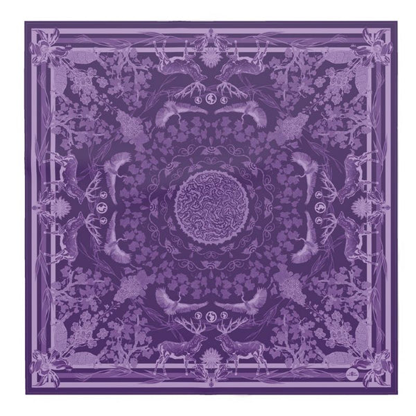 VIN - Fabric Print Purple Inverted - Table Cloth, Ground Cover Blanket, Wall Covering....