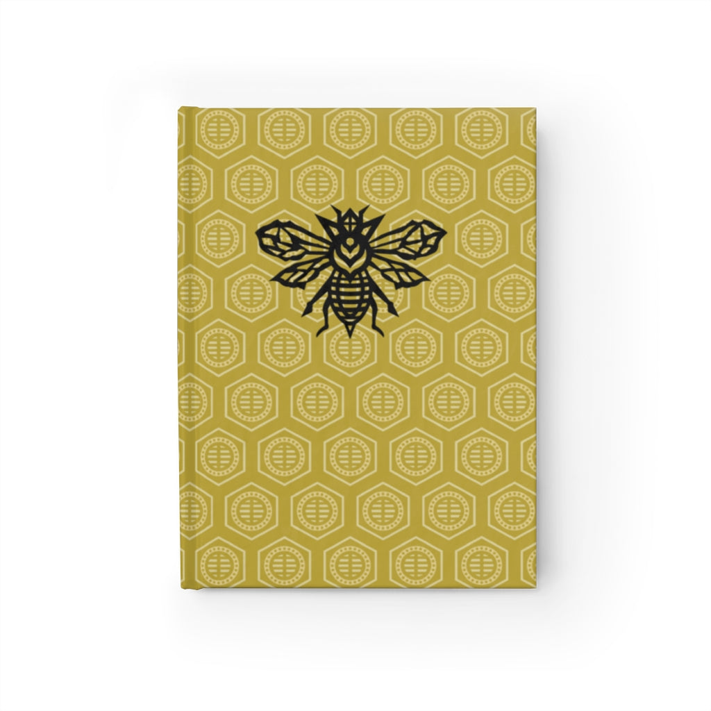 Hive Pattern with Prophet Bee Sketchbook Journal - Blank