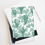 VIN - Journal / Sketchbook Grape Vine Pattern in Green