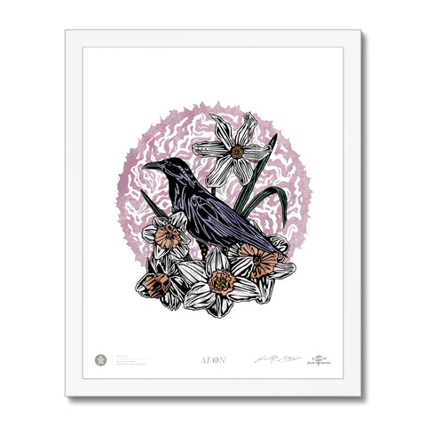 AEON 12 December decem + Sun 11 x 14 Framed Print