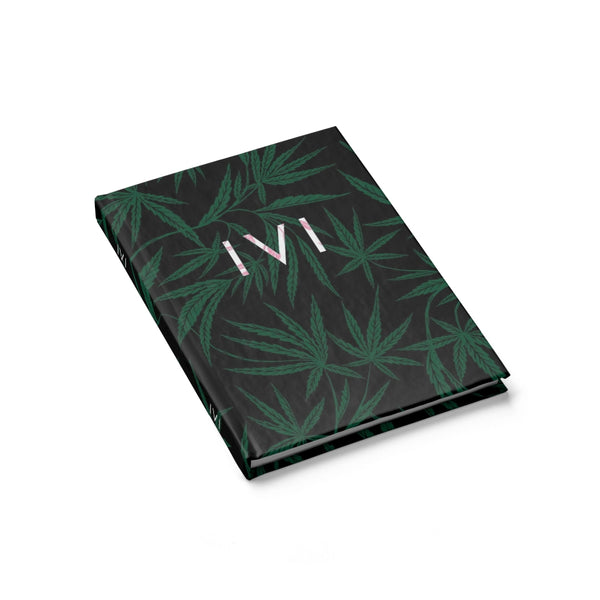 IVI Vine with Cannabis Leaves Sketchbook Journal