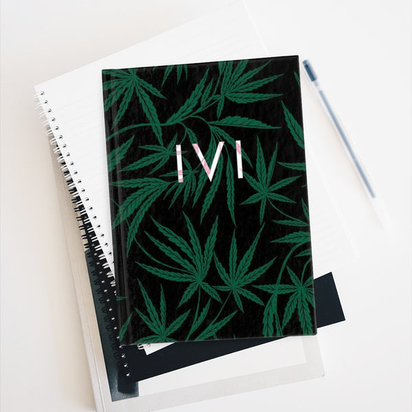 IVI Vine with Cannabis Leaves Sketchbook Journal