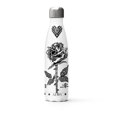 IVI California Poppy with Cannabis Leaves Water Bottle