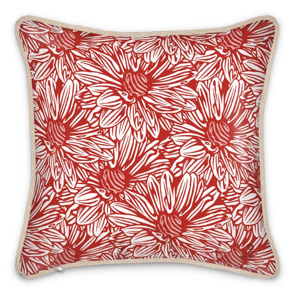 Daisy Silk Cushion