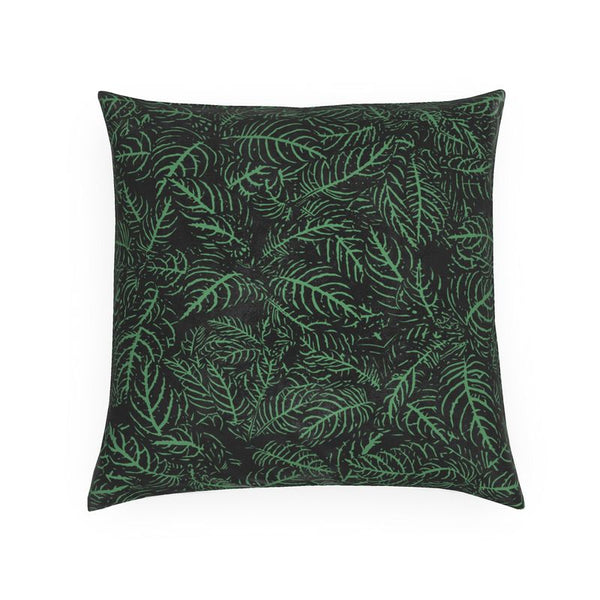 Zebra Plant Velvet Cushion