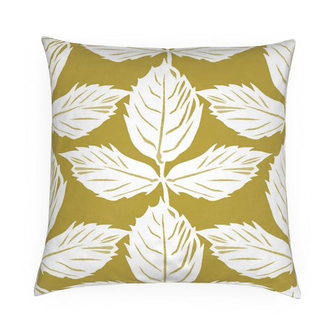 Rose Leaf Velvet Cushion