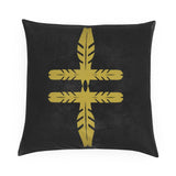 Hawk Feather Velvet Cushion