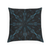 Raven Feather Velvet Cushion