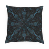 Raven Feather Velvet Cushion