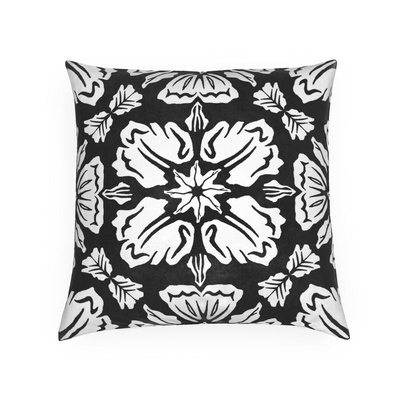 Larkspur Remix Velvet Cushion