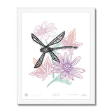 EKO Dragonfly Framed Print