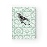Larkspur with Magnolia Warbler Sketchbook Journal - Blank