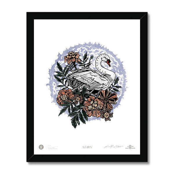 AEON 10 October octo + Sun 11 x 14 Framed Print