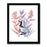 AEON Goose Among Reeds 11 x 14 Framed Fine Art Print