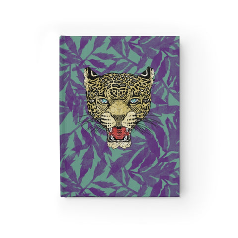 Jaguar w/ Marigold Leaves - Sketchbook Journal