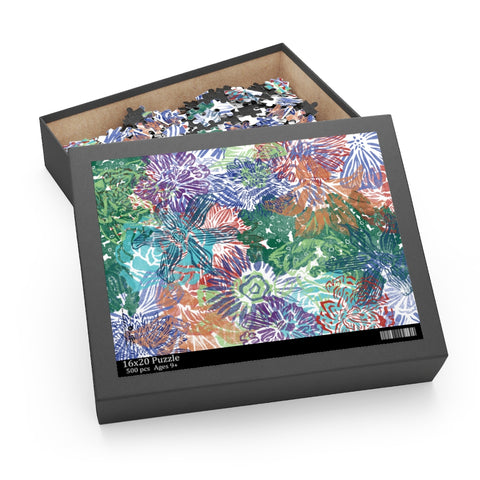 All the Flowers - Complex Jigsaw Puzzle