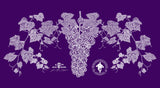 VIN - Ambrosia Single Grape Cluster Wine Cooler - Purple
