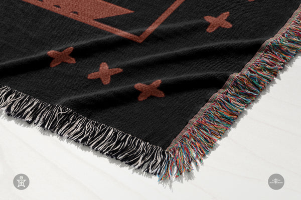 AEON Cross Jacquard Woven Blanket