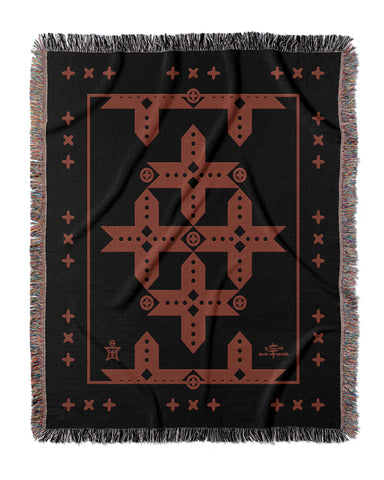AEON Cross Jacquard Woven Blanket