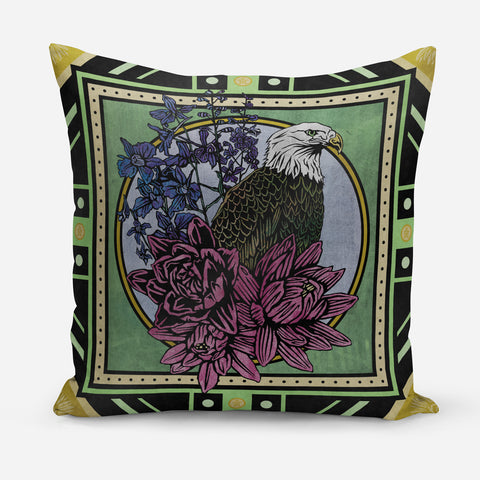 All the Flowers Silk Cushion