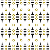 Barb Black and Gold XX Small Wallpaper Print