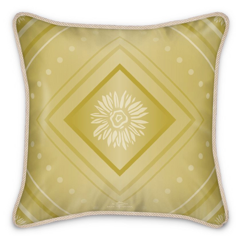 September • (Septem) Large Velvet Cushion