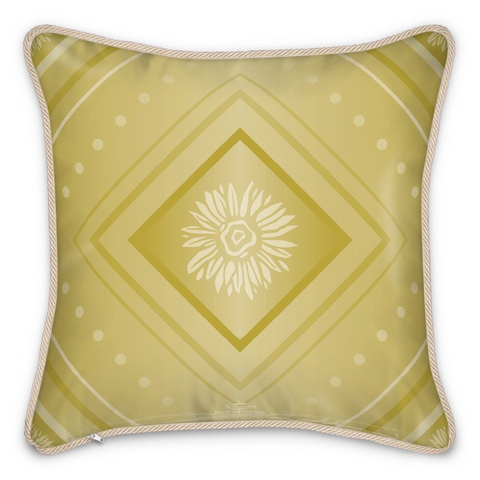 Luxury Silk Cushion Gold