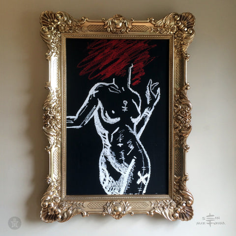 Figure Painting in Frame