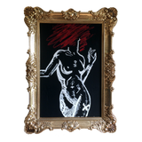 Figure Painting in Frame