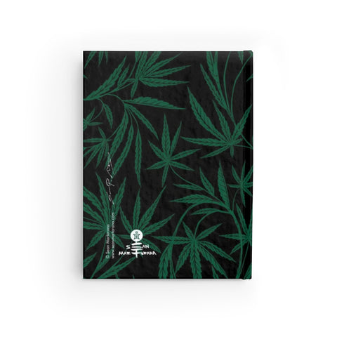 IVI Vine with Cannabis Leaves Sketchbook Journal
