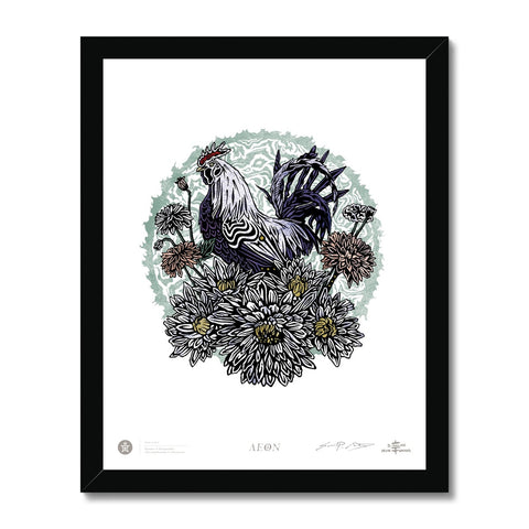 AEON 11 November novem + Sun 11 x 14 Framed Print