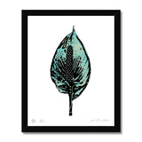 AEON Peace Lily Botanical Framed Fine Art Print