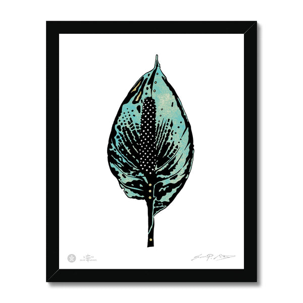 AEON Peace Lily Botanical Framed Fine Art Print