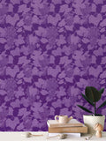 Ambrosia Grape Vine Repeat Wallpaper - Purple