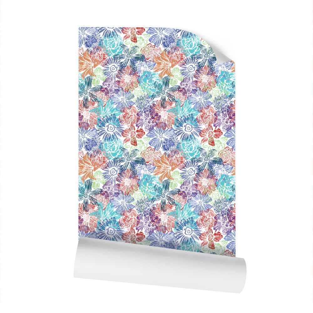 All the Flowers - Wallpaper Medium Print