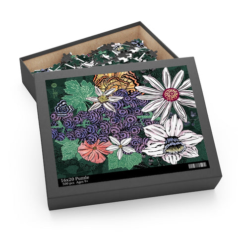 VIN - Grape Bouquet - 500 Piece Puzzle