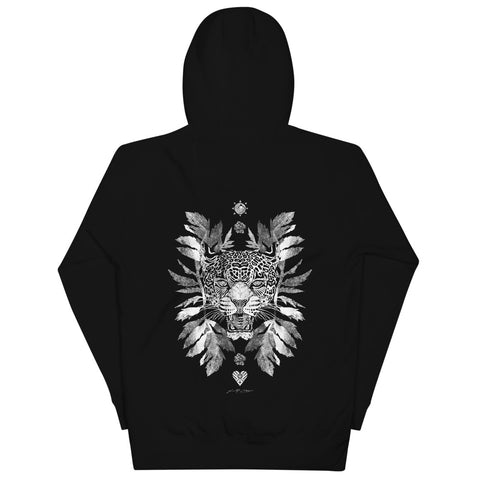 Jaguar w/ Marigold Leaves Hoodie