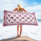 August Magenta Towel