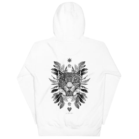 Jaguar w/ Marigold Leaves Hoodie