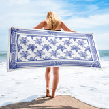August Medium Blue Towel