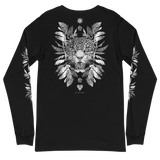 Jaguar w/ Magnolia Leaves Long Sleeve T